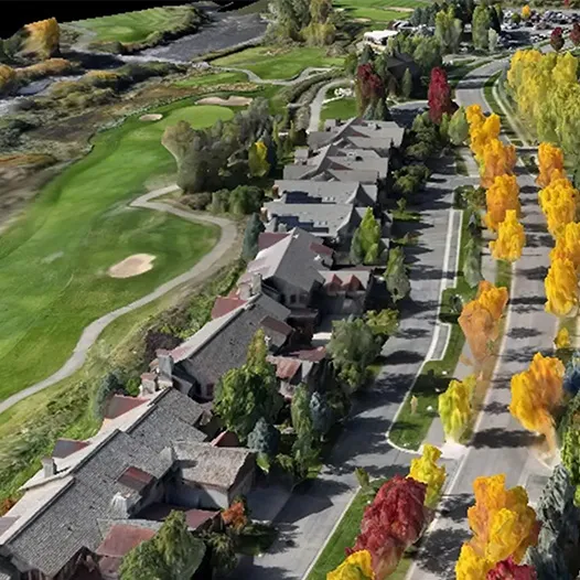 Golf course drone model